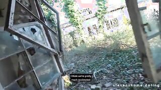 Andy Star and Candy Alexa's Wild Encounter in an Abandoned Airport Hangar!