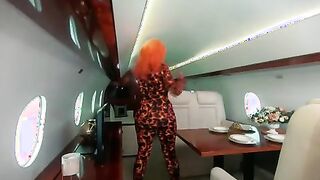 Behind the Scenes: Stunning Photoshoot with 4 Catsuits and a Jet Adventure!