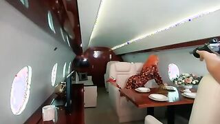 Behind the Scenes: Stunning Photoshoot with 4 Catsuits and a Jet Adventure!