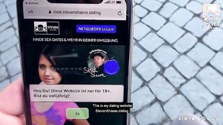 German Milf Julia Exclusiv Enjoys an Intimate Moment in Public!