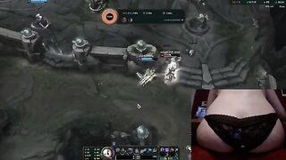 Epic Gaming Moments: Nerdy Girl's Hilarious Vibrating Toy Mishap in League of Legends #10 with Luna