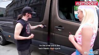 Gabi Gold's Wild Ride: Big Tits and Thrilling Adventures in the Back Seat!
