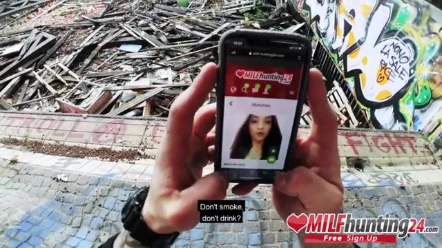 Julia's Intense Outdoor Encounter with the Milf Hunter!
