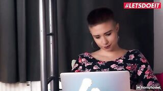 Gabi Gold's Wild Encounter: First Time with a Big Surprise!