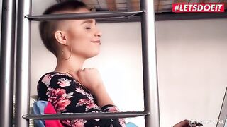 Gabi Gold's Wild Encounter: First Time with a Big Surprise!