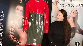 Stunning Military-Inspired Latex Dress Haul Featuring Amalie von Stein!