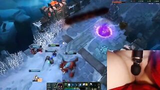 Unleashing Pleasure: Gamer Girl Luna's Vibrator Adventure in League of Legends #9!