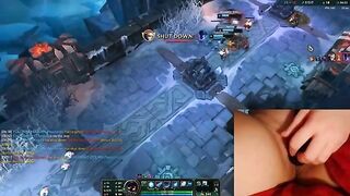 Unleashing Pleasure: Gamer Girl Luna's Vibrator Adventure in League of Legends #9!