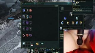 Unleashing Pleasure: Gamer Girl Luna's Vibrator Adventure in League of Legends #9!