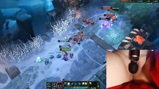 Unleashing Pleasure: Gamer Girl Luna's Vibrator Adventure in League of Legends #9!