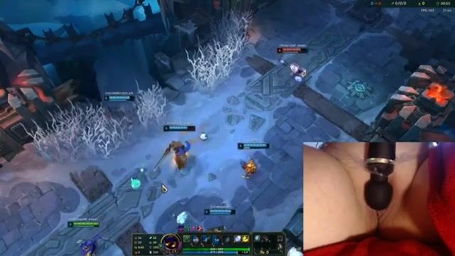 Unleashing Pleasure: Gamer Girl Luna's Vibrator Adventure in League of Legends #9!