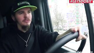 Kitty Core's Bold Adventure: German MILF's Steamy Backseat Encounter - LETSDOEIT