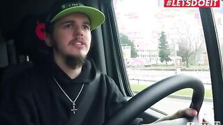 Kitty Core's Bold Adventure: German MILF's Steamy Backseat Encounter - LETSDOEIT