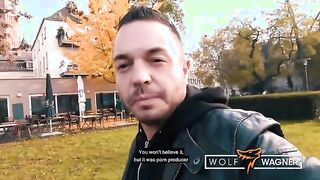 Lena Nitro's Outdoor Adventure: Caught in a Hotel Encounter!