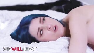 German Goddess Jewelz Blu's Tempting Encounter: A Night of Passion and Desire