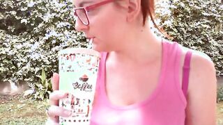 Watch What Happens When I Let Loose in the Garden - A Bold Public Moment with Nicoletta Embassi!