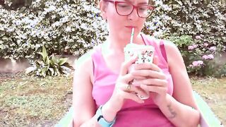 Watch What Happens When I Let Loose in the Garden - A Bold Public Moment with Nicoletta Embassi!
