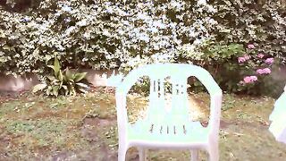 Watch What Happens When I Let Loose in the Garden - A Bold Public Moment with Nicoletta Embassi!