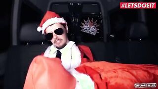 Holiday Road Trip Fun - German Beauty Lullu Gun Gets Adventurous with Strangers in the Car!