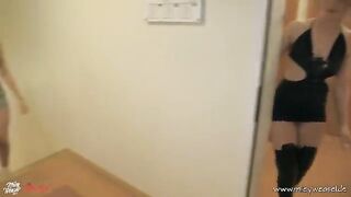 Unexpected Hotel Encounter: Miley Weasel's Wild Training Adventure!