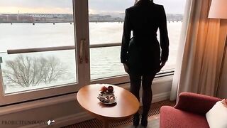 Office Break Adventure: A Steamy Encounter by the Window