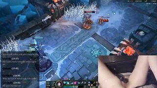 Gamer Girl NerdyLuna98 Gets Playful While Streaming League of Legends!