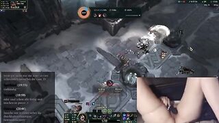 Gamer Girl NerdyLuna98 Gets Playful While Streaming League of Legends!