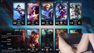 Gamer Girl NerdyLuna98 Gets Playful While Streaming League of Legends!