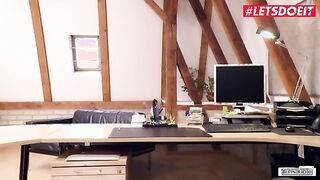 Lena Nitro's Seductive Office Encounter: A Steamy Boss-Secretary Affair - LETSDOEIT