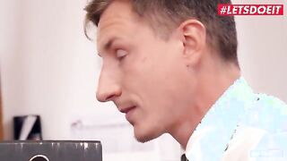 Lena Nitro's Seductive Office Encounter: A Steamy Boss-Secretary Affair - LETSDOEIT