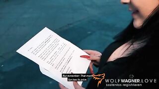 Curvy AnastasiaXXX Enjoys an Exciting Surprise! Featuring WOLF WAGNER. Tags: GERMAN SCOUT, big boobs, point of view, curvy, chubby, deepthroat, black hair, public fun, hotel adventure, blind date.