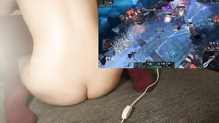 Gaming and Pleasure: Watch NerdyLuna98 Explore Vibrant Sensations!