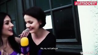 Lullu Gun's Wild Encounter: German Brunette Takes on an Amateur - LETSDOEIT!
