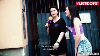 Lullu Gun's Wild Encounter: German Brunette Takes on an Amateur - LETSDOEIT!