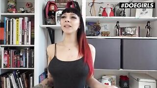 Leah Obscure: Busty Brunette Enjoys Solo Play with Her Favorite Toys