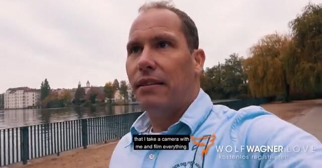 Foxy Blonde Claudia Swea's Wild Outdoor Adventure with Wolf Wagner!