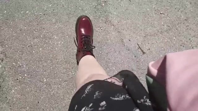 Nicoletta's Wild Outdoor Adventure: A Surprising Upskirt Moment in the Park!