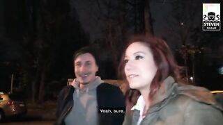 Steamy Outdoor Encounter: Nathalie Holt and StevenShame Get Intimate in the Park!