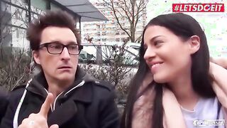 Step Sisters Silvia and Eveline Dellai Get Adventurous in the Backseat - LETSDOEIT