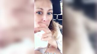 Cherie DeVille's Intense Car Adventure: A Public Experience You Can't Miss!