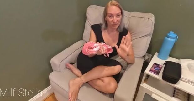 Surprising Step-Mom with a Birthday Lingerie Gift - Watch Her Try It On! FULL LENGTH FREE VIDEO. Tags: Milf Stella.