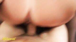 Curvy Housewife Delivers an Intimate POV Experience with Her Alluring Assets