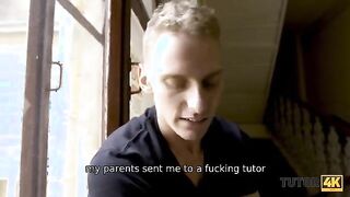 New Student Gets an Unexpected Lesson from His Charming Tutor