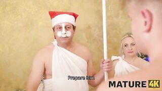 Experience the Magic of Christmas Traditions with Mature4K: A Festive Celebration!