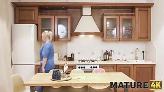 Boss Takes Matters into His Own Hands with Frustrated Maid - A Mature Encounter