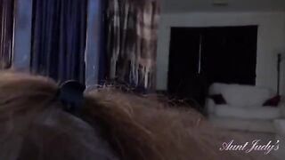 Stepmom Maggie's Intimate POV Experience with a Busty GILF