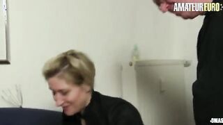 German Mature Woman Embraces Her Wild Side with Two Partners in a Steamy Encounter