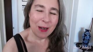 Aunt Judy's - Engaging Yoga Session with 52-Year-Old Grace (POV)