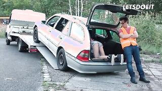 Francis Belle's Car Trouble Leads to an Unexpected Encounter with the Mechanic - LETSDOEIT