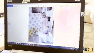 Unexpected Discoveries: Cherry Aleksa's Playful Encounter in the Kitchen